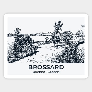 Brossard - Québec Magnet
